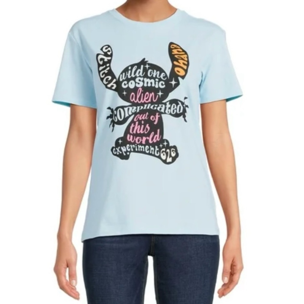 Disney “Stitch” Graphic Tee (NWT) (Size: Large/11-13)